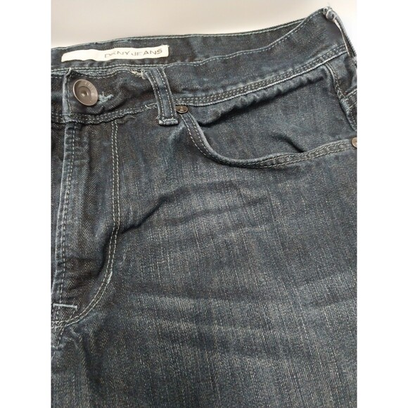 DKNY Denim Jeans Blue Regular Fit Mens Size 32x30 Vintage EUC - Picture 7 of 16